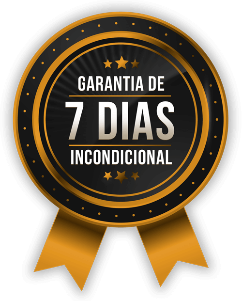 Garantia de 7 dias incondicional
